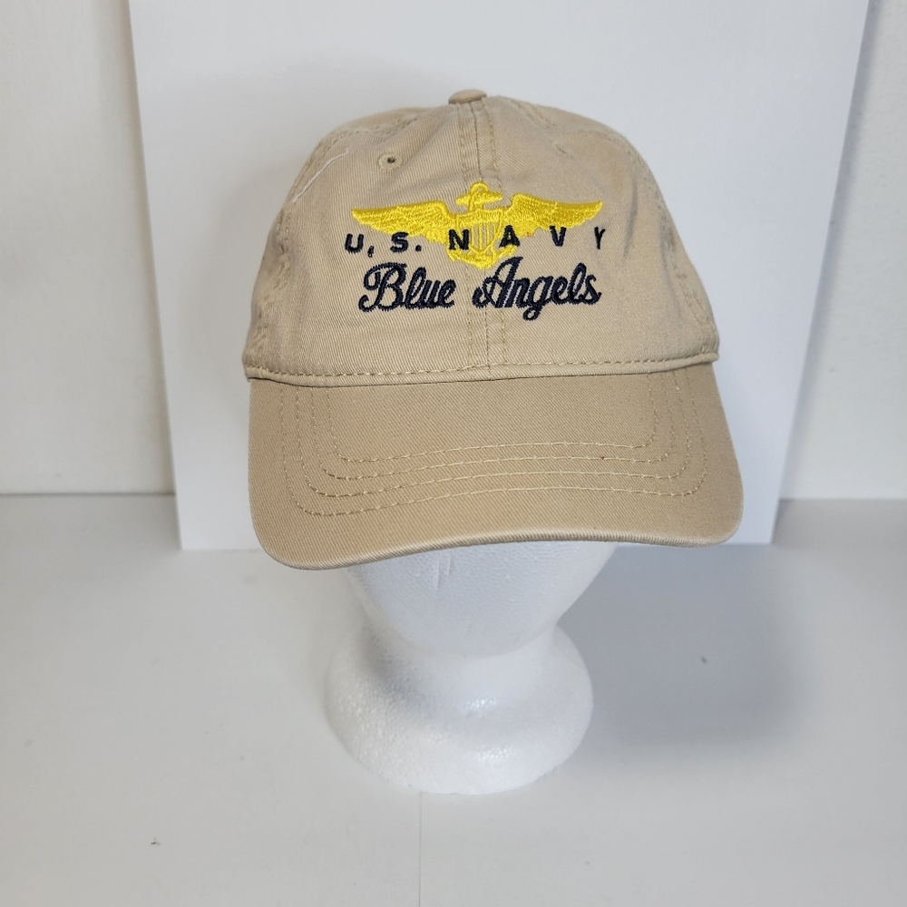 Youth Otto US Navy Blue Angels Hook & Loop Back